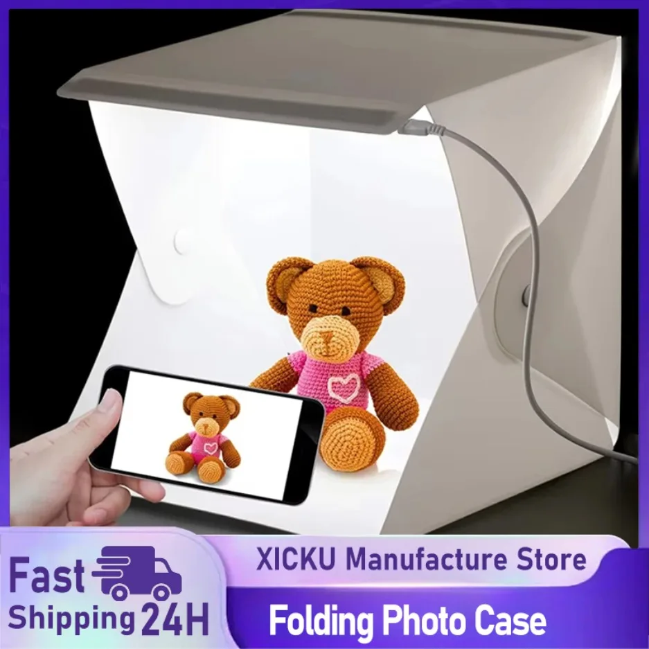 Softbox Portable Strip - New Mini Folding Photo Booth Softbox