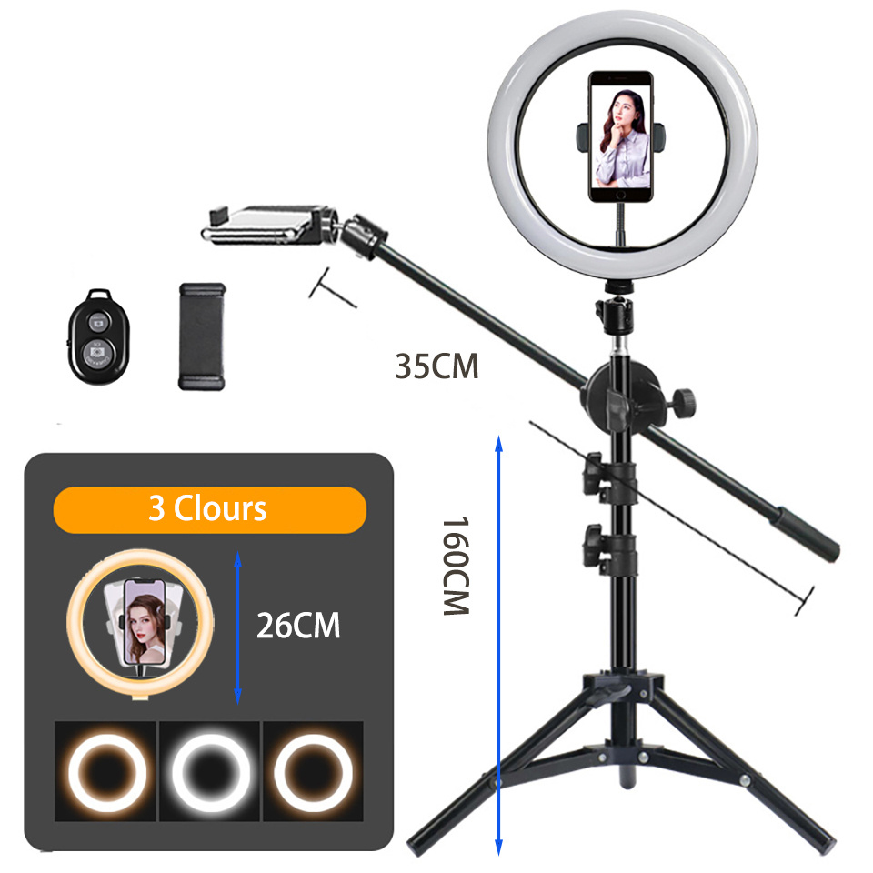 Photography Lighting Studio - 26CM Photography Led Video Ring Light