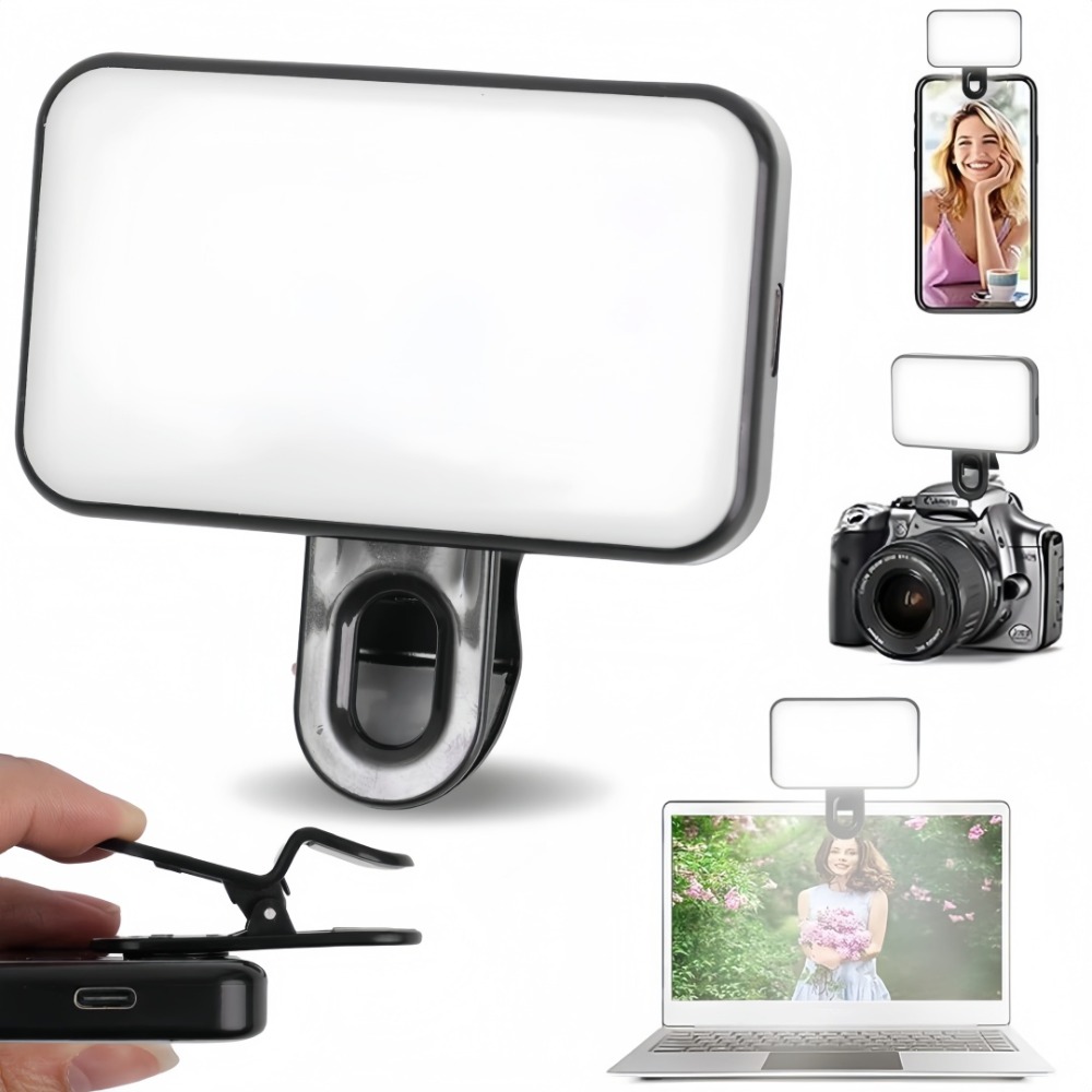 Makeup Photography Lighting - 3 Modes Adjustable Selfie Fill Light