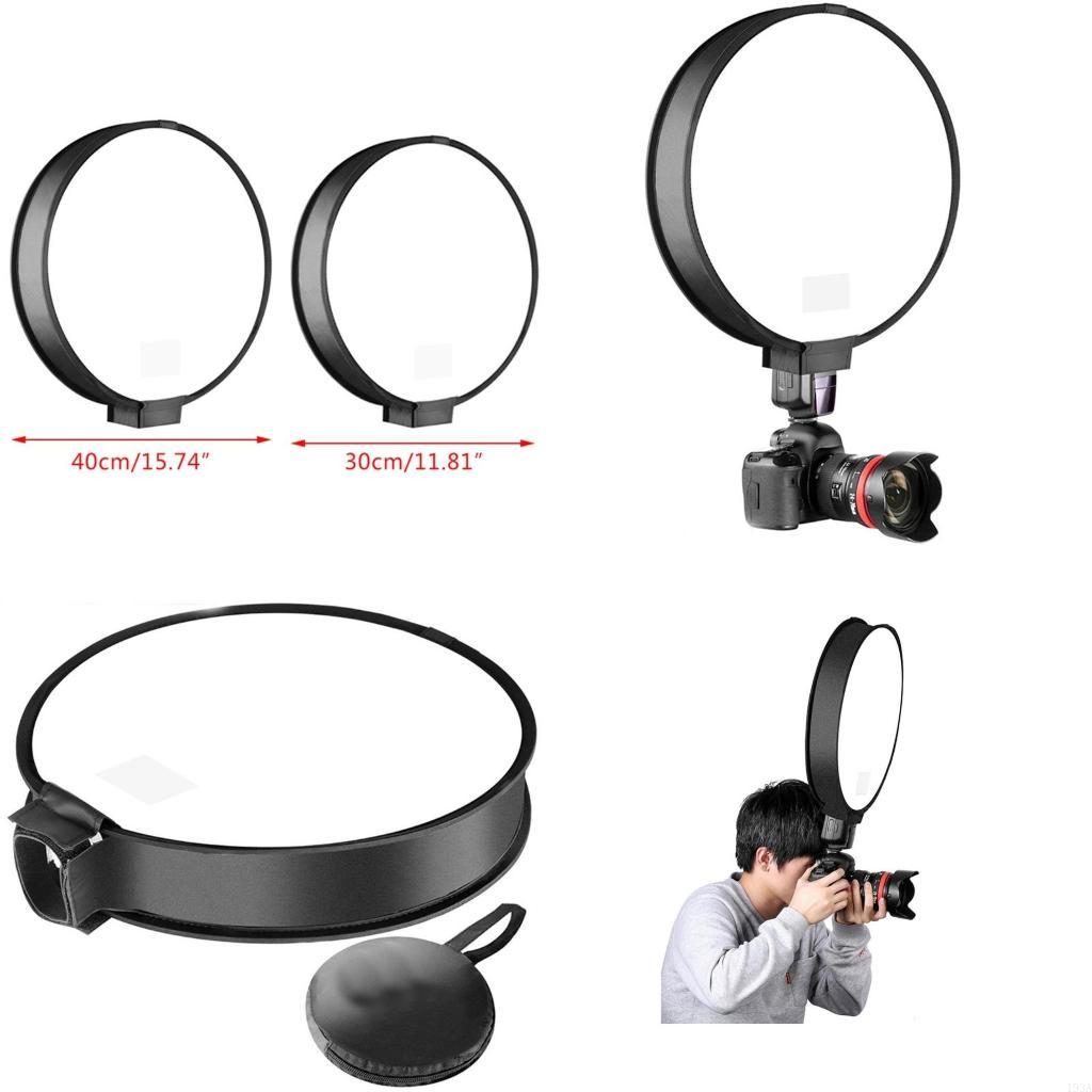 Softbox Portable Strip - 193A 30cm/40cm Universal Mini Round Softbox