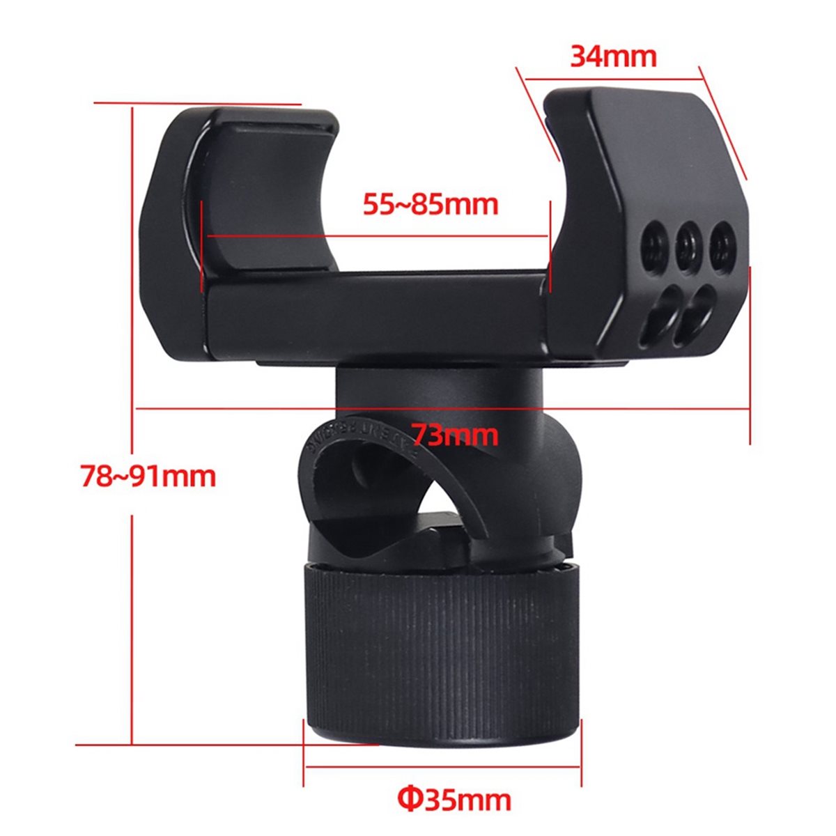 Reflector Arm Clamp - A64I Power Bank Clamp Holder with
