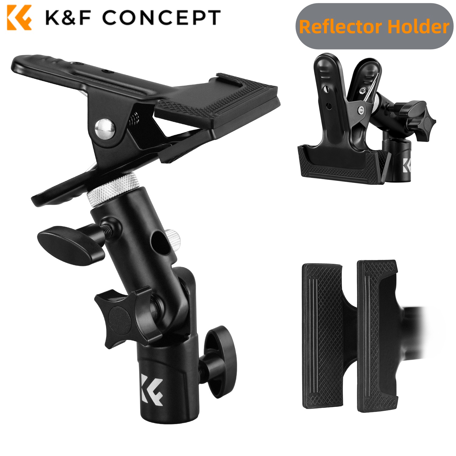 Reflector Arm Clamp - K&F CONCEPT Reflector Clip Holder Light