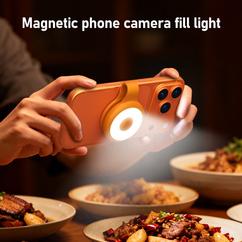Photography Lighting Assistant - Magnetic Mobile Phone Fill Light Rear