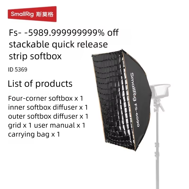SmallRig Bowens Mount Softbox, - Softbox Portable Strip ulasan dan harga