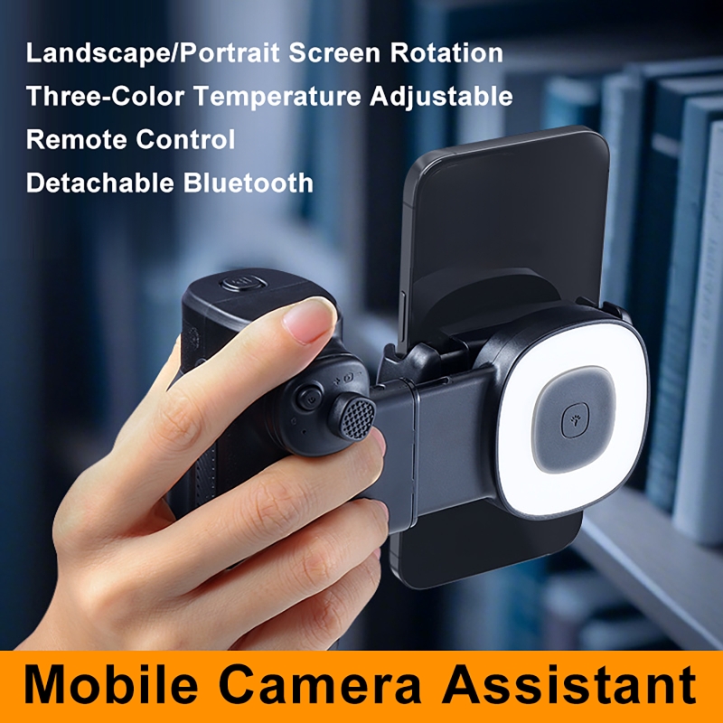 Bluetooth Selfie Handle with F - Photography Lighting Assistant ulasan dan harga