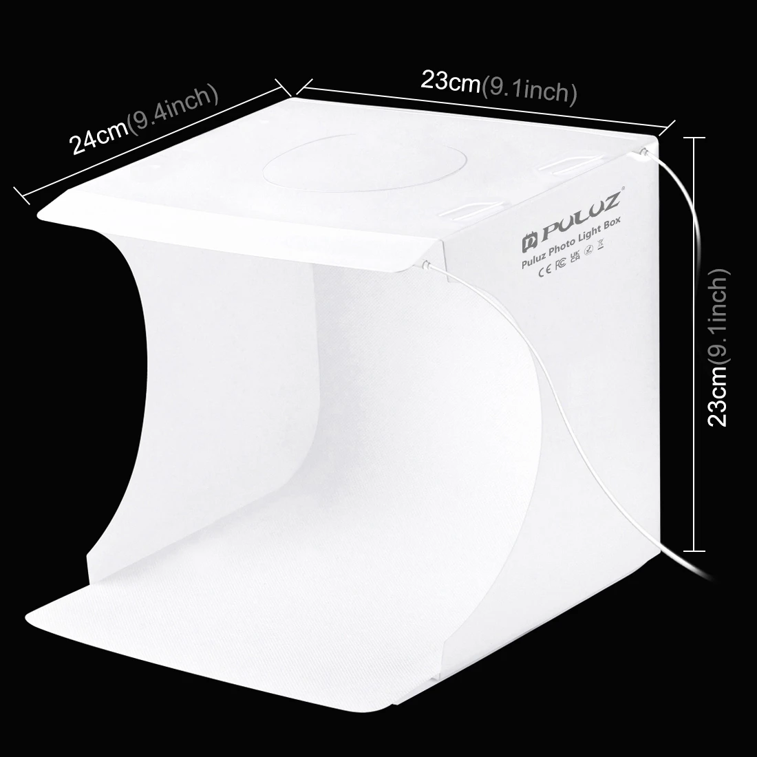PULUZ 20cm Mini 2 LED Panels F - Photography Lighting Case ulasan dan harga