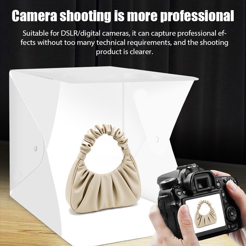 Folding Photo Studio Booth Sof - Softbox Portable Strip ulasan dan harga