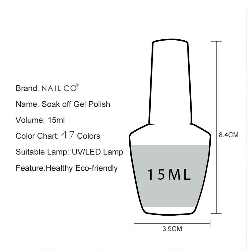 NAILCO 15ml Camel Coffee Gel N - Coloured Gel Set ulasan dan harga