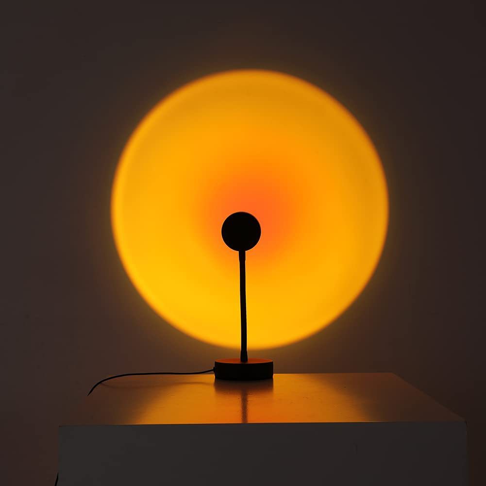 LED Sunset Lamp Nightlights US - Photography Lighting Mood ulasan dan harga