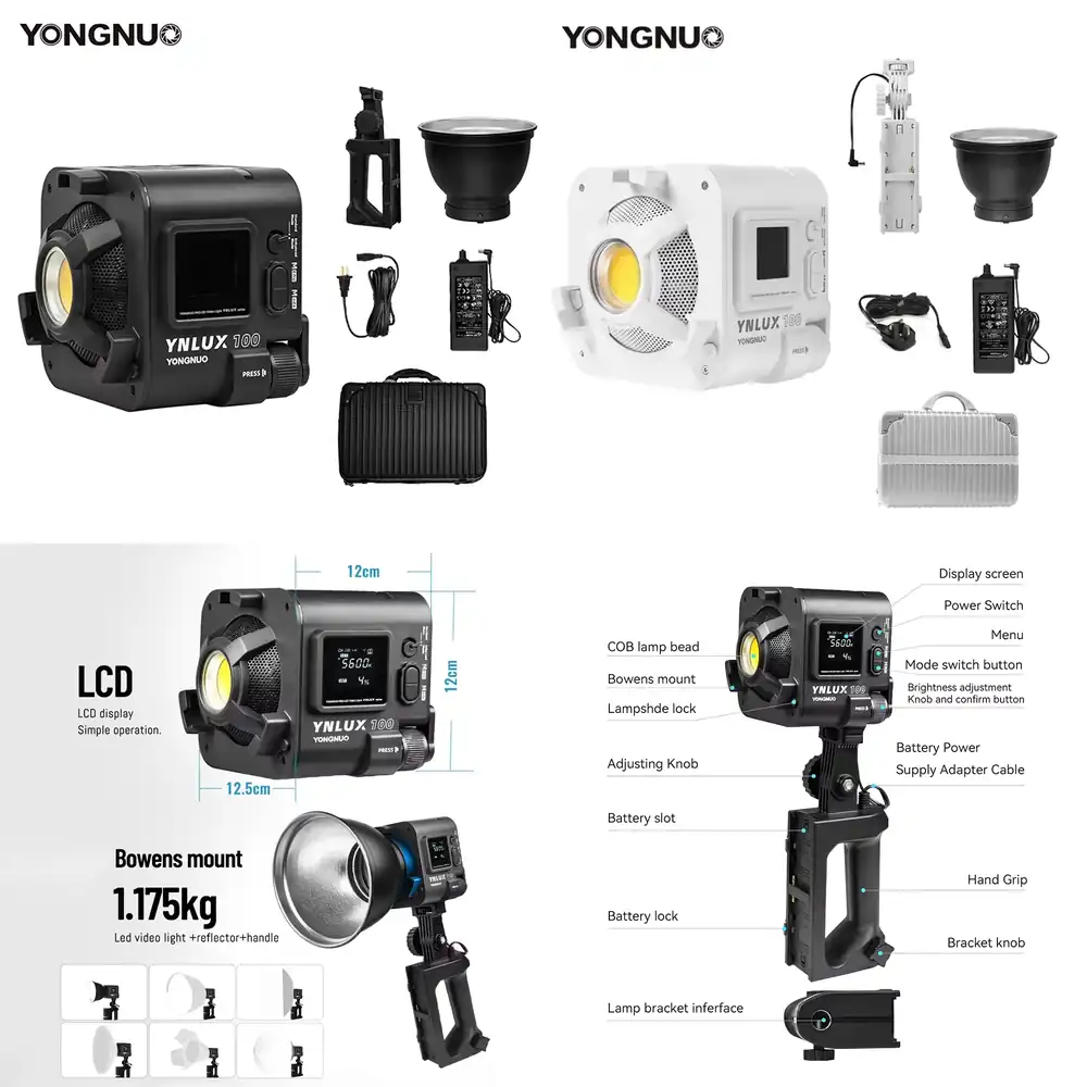 YONGNUO YNLUX100 100W 3200K-56 - Photography Lighting Studio ulasan dan harga