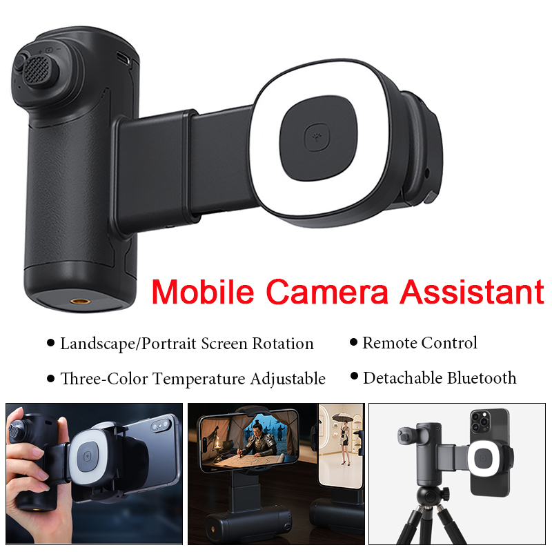 Portable Handle Mobile Camera  - Photography Lighting Assistant ulasan dan harga