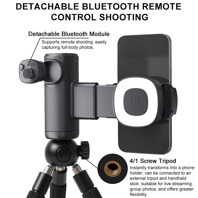 Portable Handle Mobile Camera  - Photography Lighting Assistant ulasan dan harga