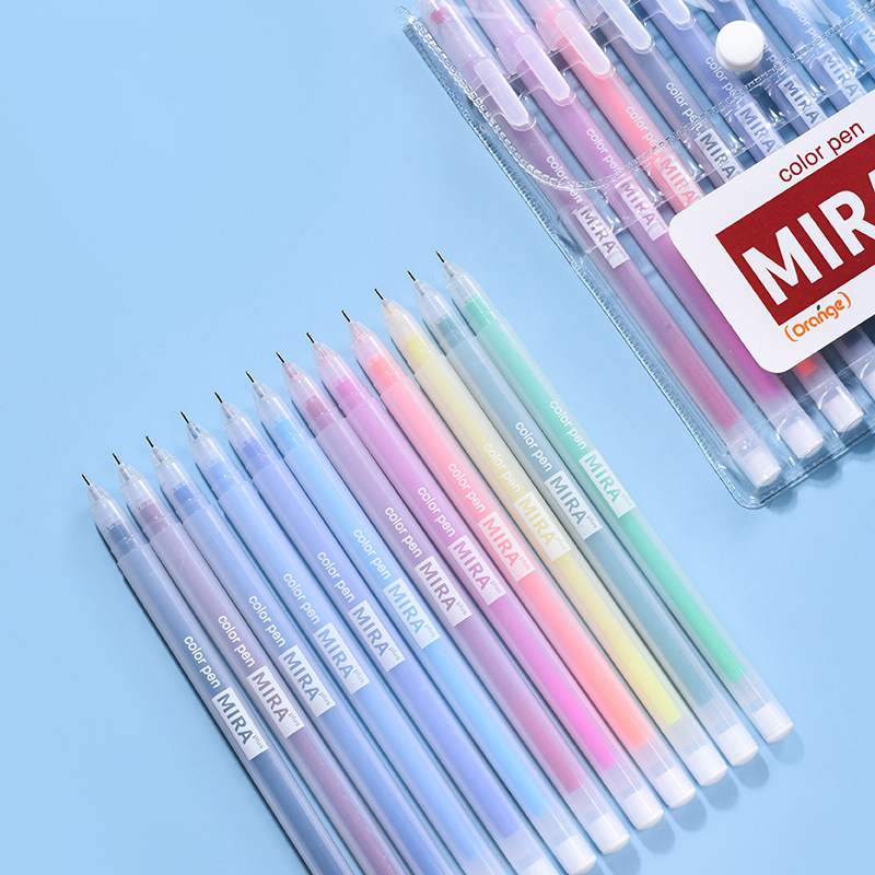 6/10/12 Colour Gel Pens Set 0. - Coloured Gel Set ulasan dan harga