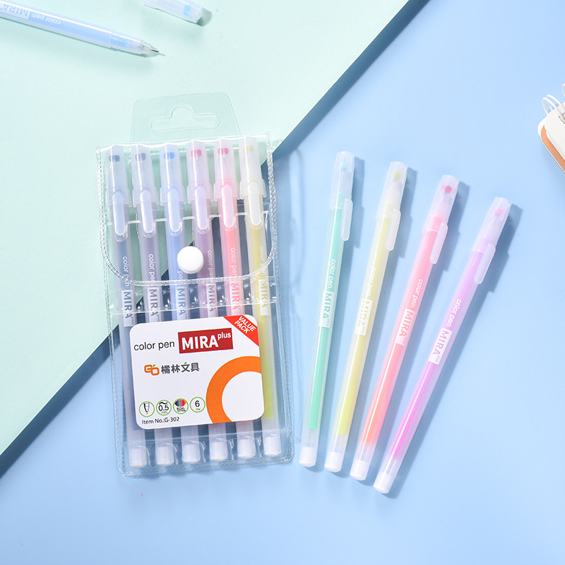 6/10/12 Colour Gel Pens Set 0. - Coloured Gel Set ulasan dan harga