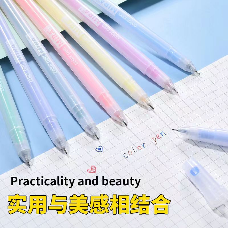 6/10/12 Colour Gel Pens Set 0. - Coloured Gel Set ulasan dan harga