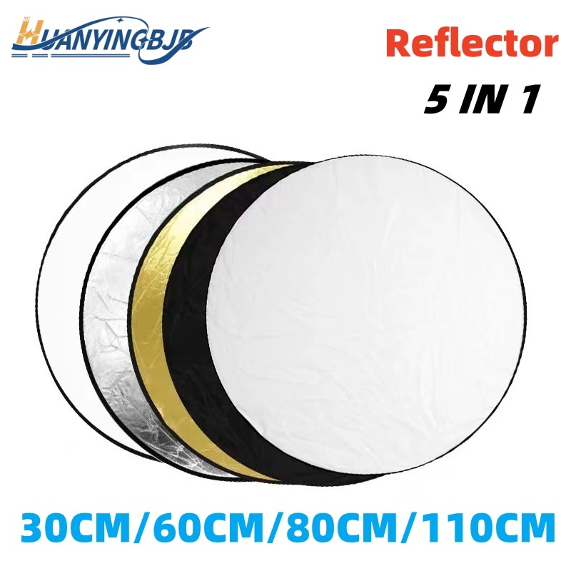 HUANYINGBJB Portable 5 in 1 Ph - Photography Lighting Reflectors ulasan dan harga