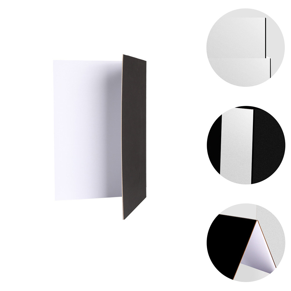 Black White Collapsible Reflec - Photography Lighting Reflectors ulasan dan harga
