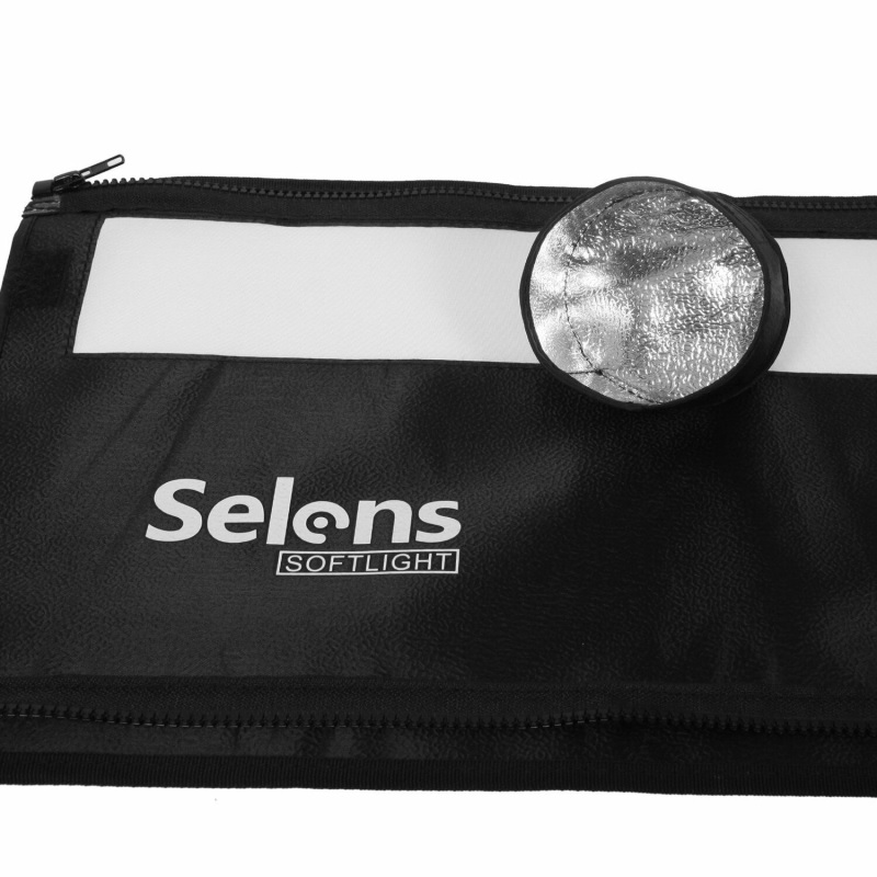 Selens Portable Hot Shoe Flash - Softbox Portable Strip ulasan dan harga