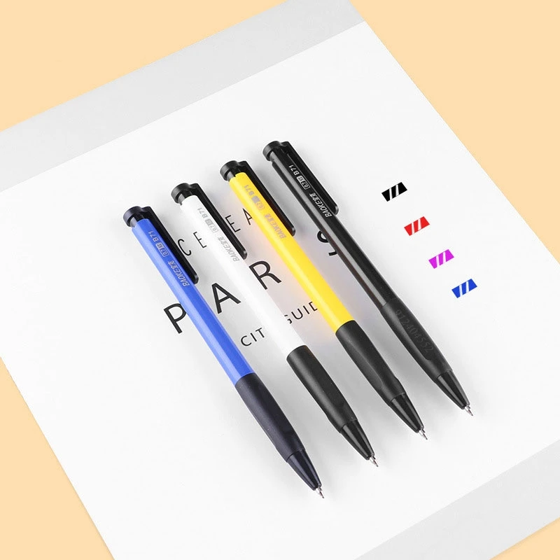 4/12pc Press Gel Pens Set Stat - Coloured Gel Set ulasan dan harga