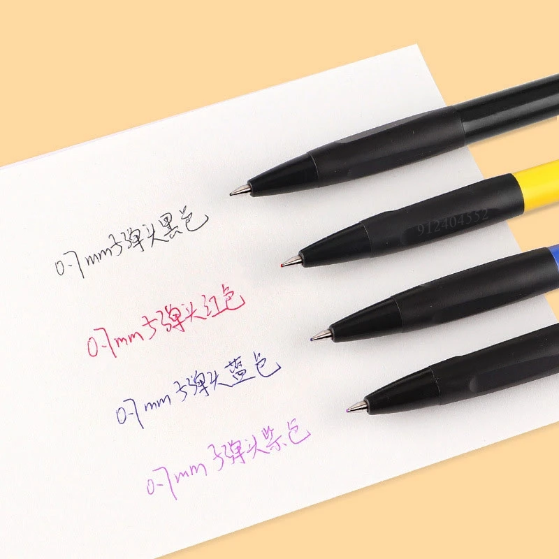 4/12pc Press Gel Pens Set Stat - Coloured Gel Set ulasan dan harga