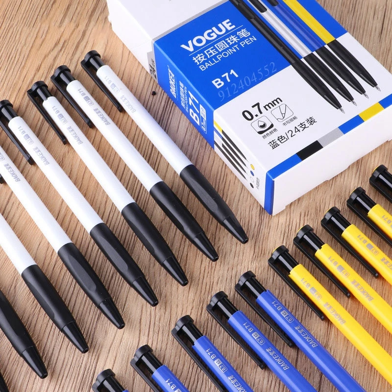4/12pc Press Gel Pens Set Stat - Coloured Gel Set ulasan dan harga