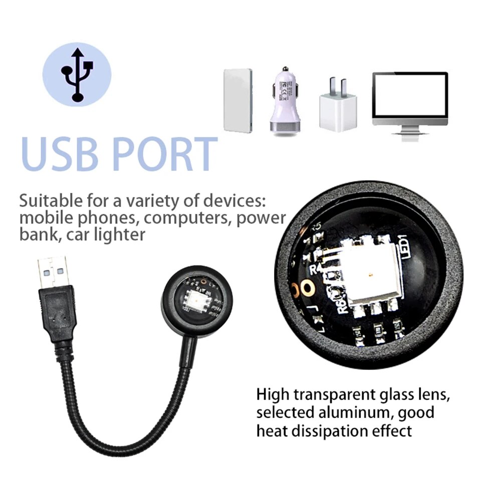 MeeToo USB Sunset Mood Lamp Le - Photography Lighting Mood ulasan dan harga