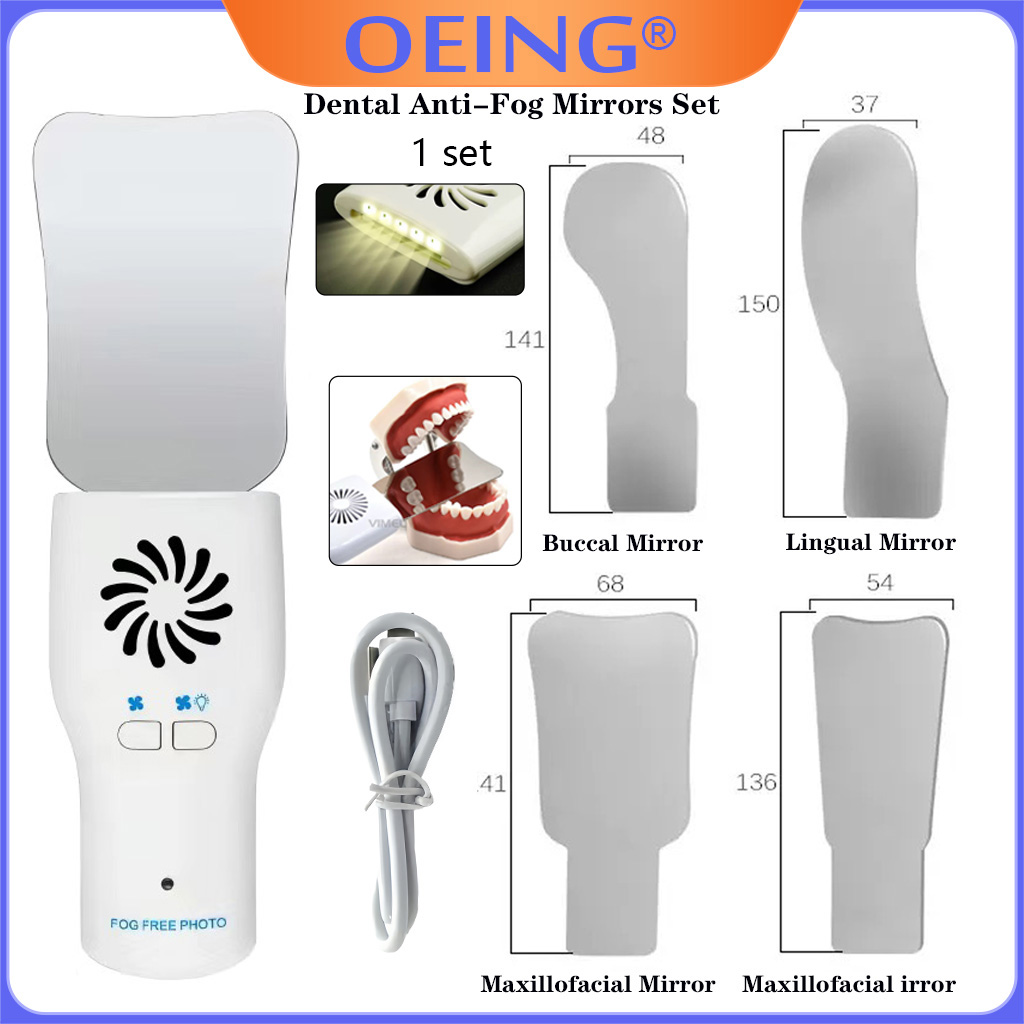 AG Dental Anti-Fog Mirrors Set - Photography Lighting Reflectors ulasan dan harga