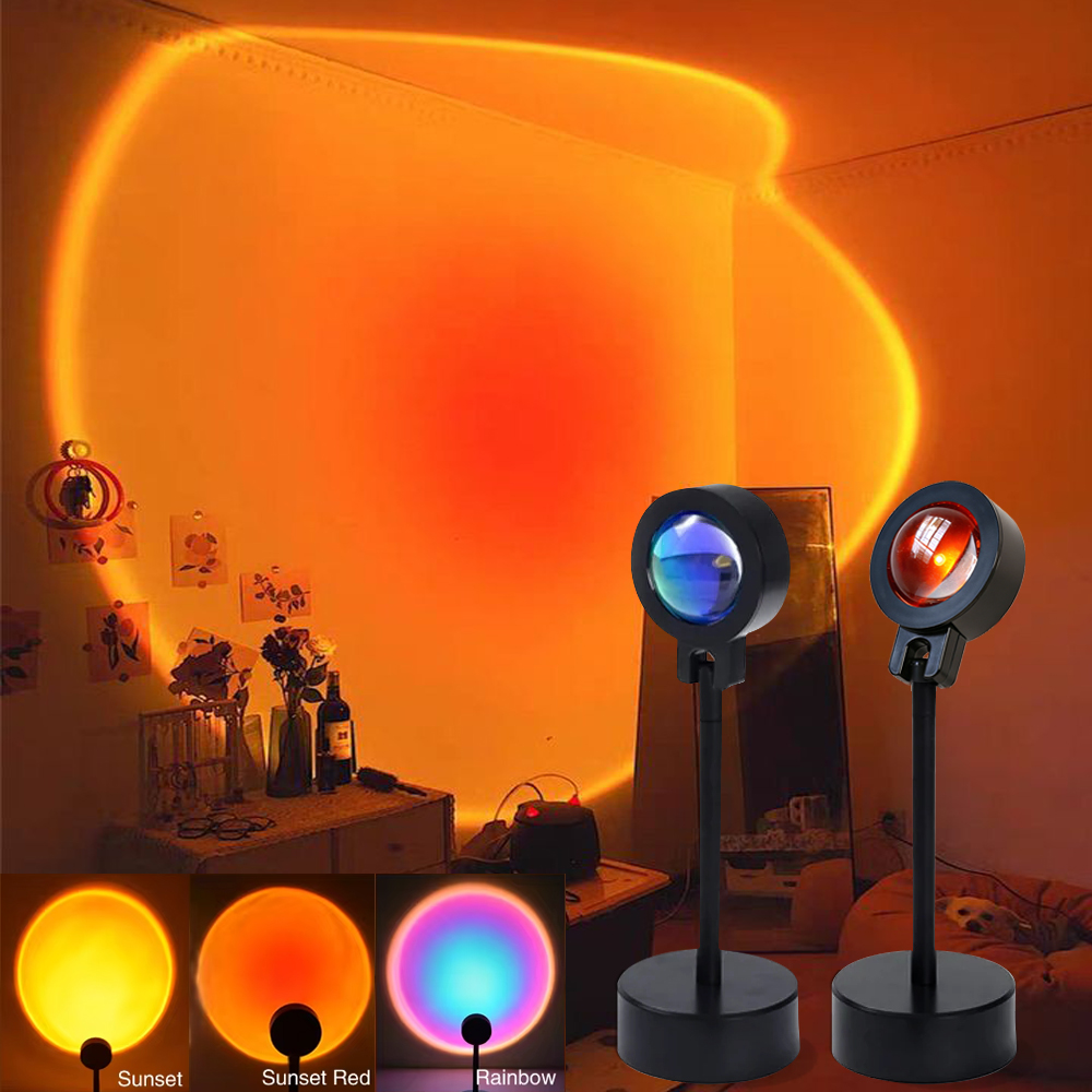Sunset Lamp LED Rainbow Neon N - Photography Lighting Mood ulasan dan harga