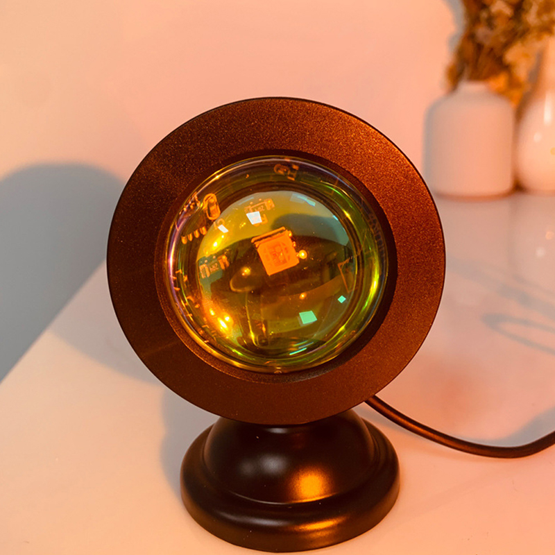 Led USB Sunset Lamp Projector  - Photography Lighting Mood ulasan dan harga