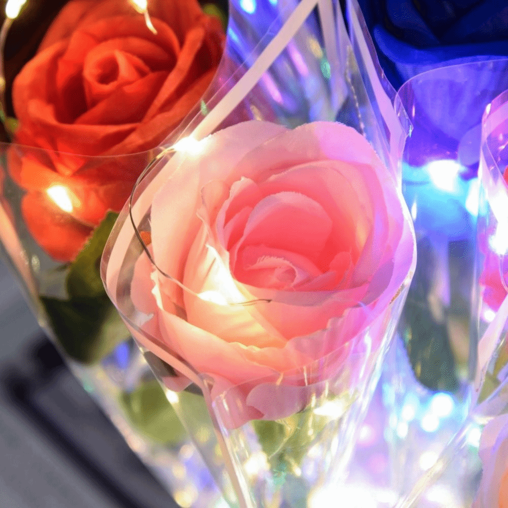 Glowing Artificial Rose Flower - Photography Lighting Simulator Free ulasan dan harga