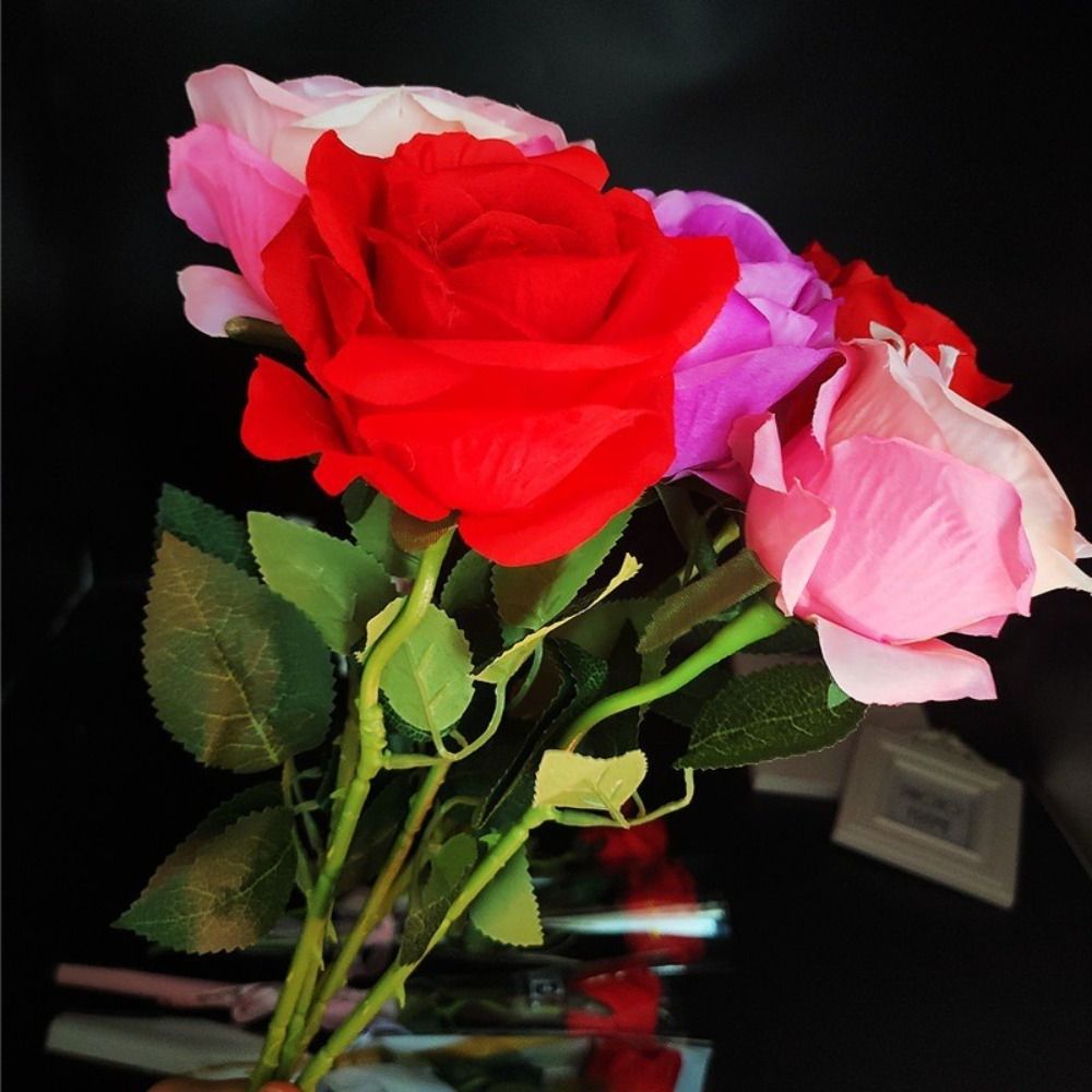 Glowing Artificial Rose Flower - Photography Lighting Simulator Free ulasan dan harga