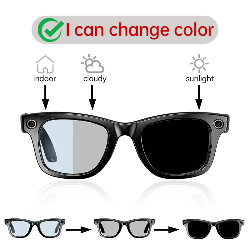 LIGE New Smart Glasses with Li - Photography Lighting Assistant ulasan dan harga