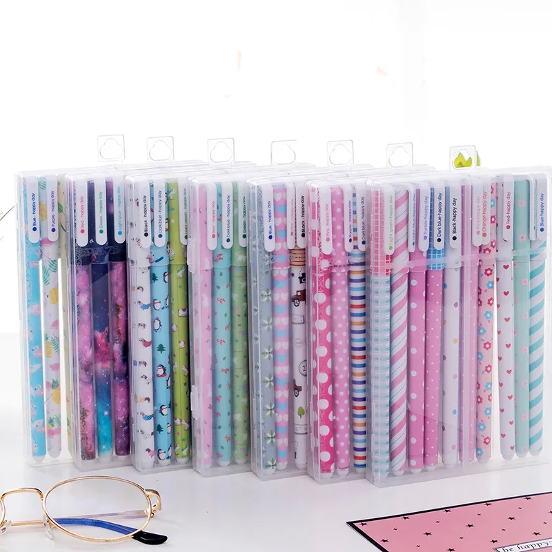 10Pcs/Box Cute Stationery 10 C - Coloured Gel Set ulasan dan harga