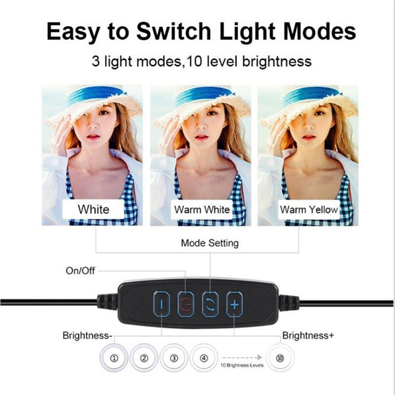 Dimmable Led Ring Light Profis - Photography Lighting Studio ulasan dan harga