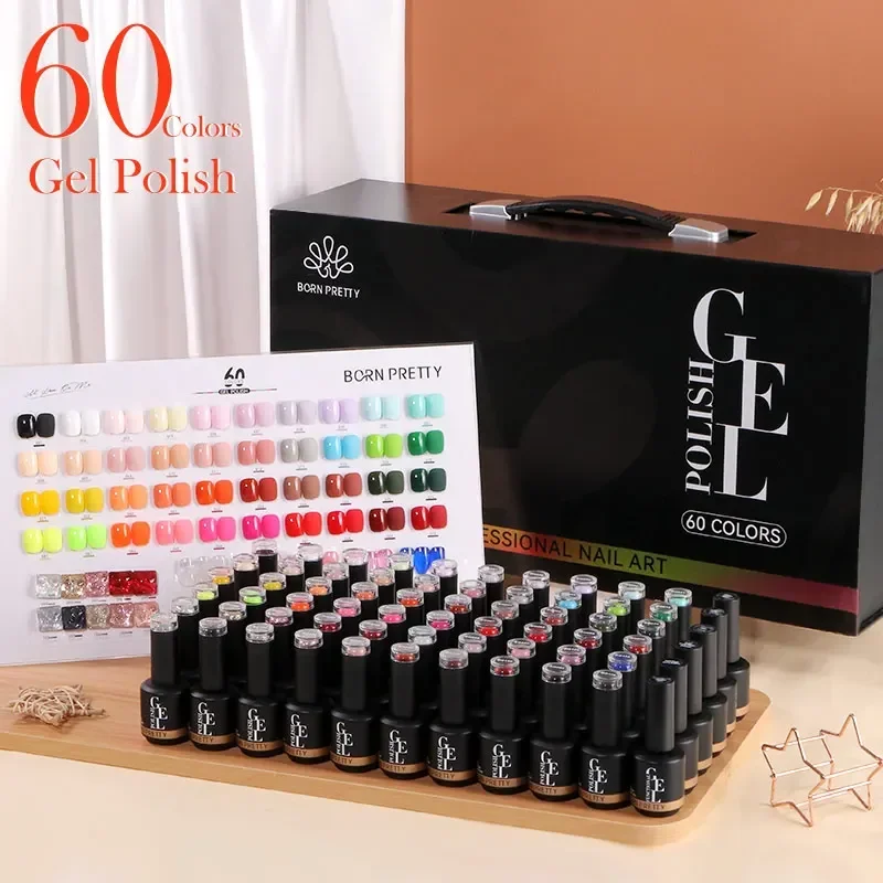 BORN PRETTY 60 Colour Professi - Coloured Gel Set ulasan dan harga