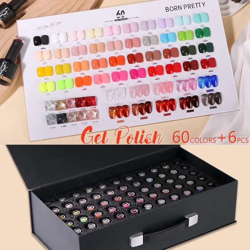 BORN PRETTY 60 Colour Professi - Coloured Gel Set ulasan dan harga
