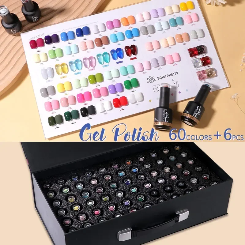 BORN PRETTY 60 Colour Professi - Coloured Gel Set ulasan dan harga