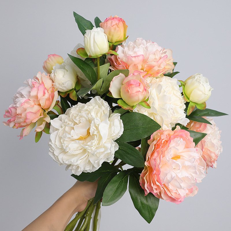 1PC Retro 2 Head Peony Simulat - Photography Lighting Simulator Free ulasan dan harga