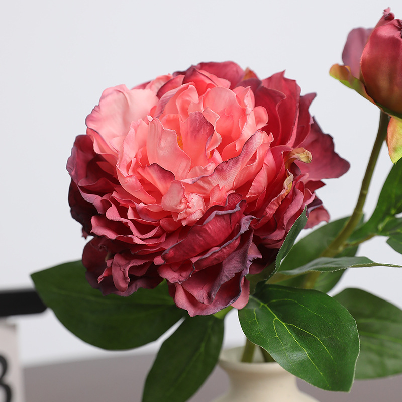 1PC Retro 2 Head Peony Simulat - Photography Lighting Simulator Free ulasan dan harga