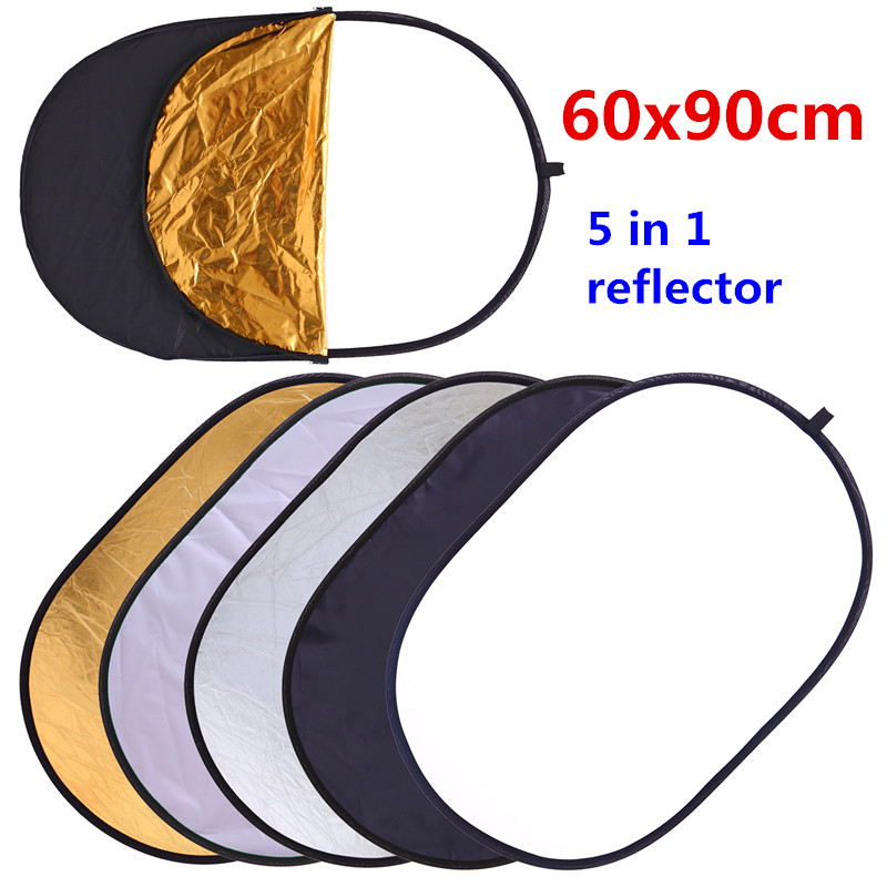 RYH 60x90cm 24''x35'' 5 in 1 M - Photography Lighting Reflectors ulasan dan harga