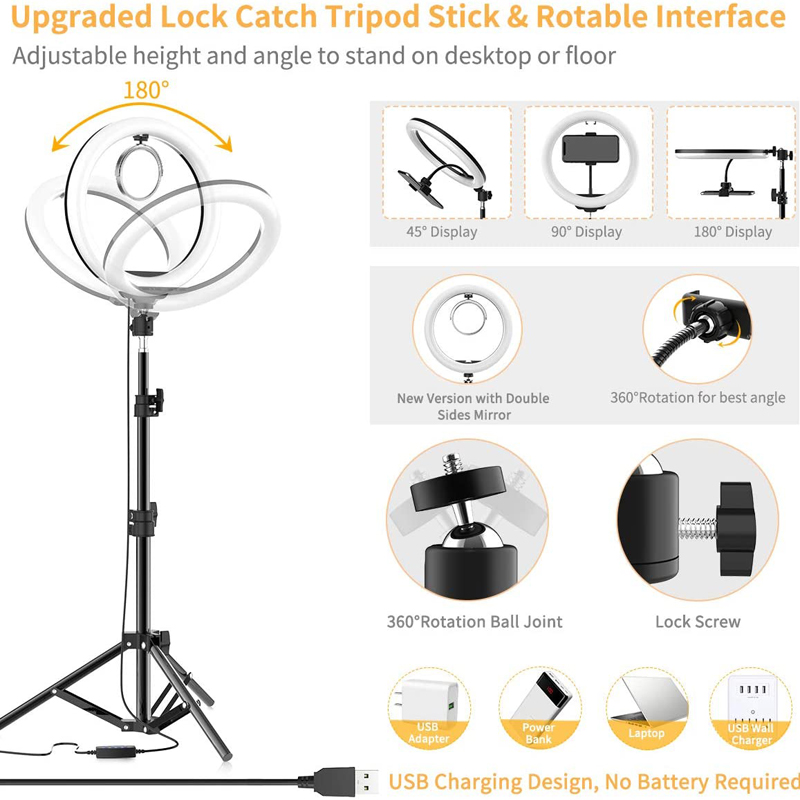 Video Light 16/26/33cm Selfie  - Photography Lighting Wand ulasan dan harga