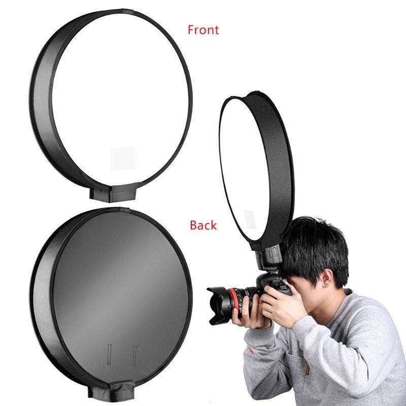 30cm/40cm Universal Mini Round - Softbox Portable Strip ulasan dan harga
