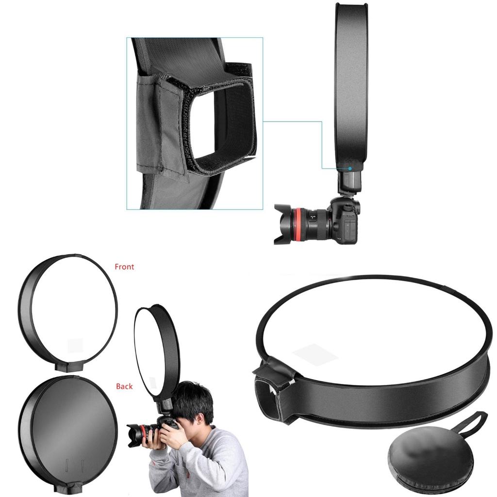 30cm/40cm Universal Mini Round - Softbox Portable Strip ulasan dan harga
