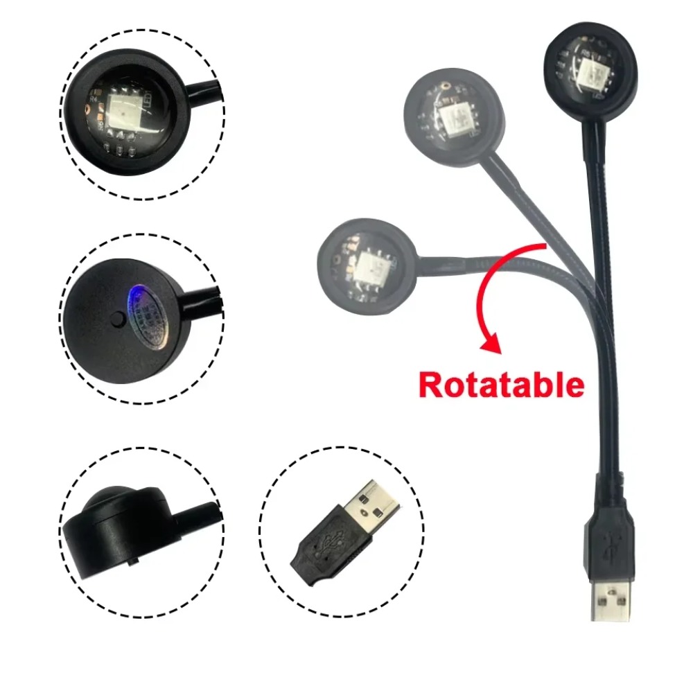 LED RGB Sunset Projection Lamp - Photography Lighting Mood ulasan dan harga