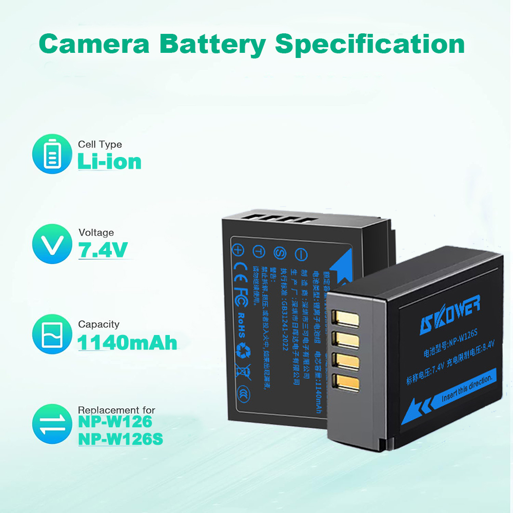 NP-W126S Battery for Fujifilm  - Fujifilm Camera X-T30 Ii ulasan dan harga