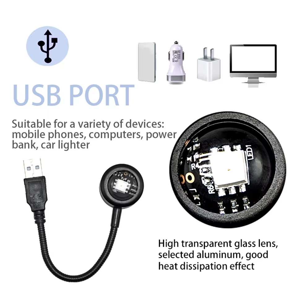 HOMEFISH LED Sunset Projection - Photography Lighting Mood ulasan dan harga