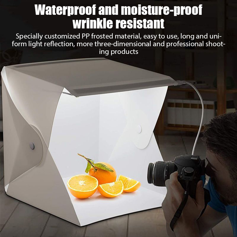 20cm Portable Photobox Photogr - Photography Lighting Case ulasan dan harga