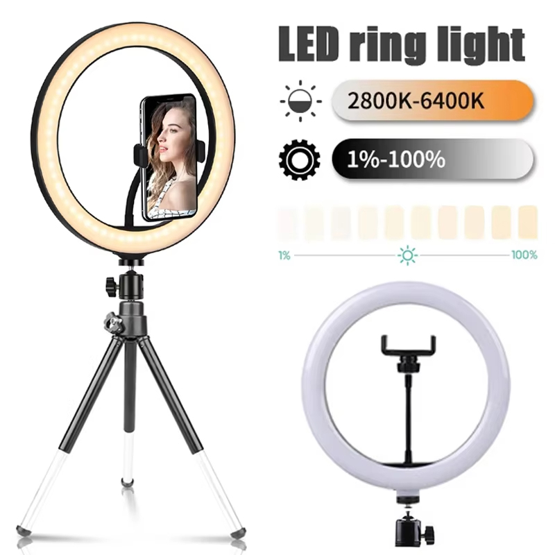 10 inch Selfie Ring Light Phot - Photography Lighting Wand ulasan dan harga