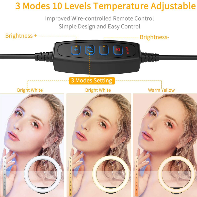10 inch Selfie Ring Light Phot - Photography Lighting Wand ulasan dan harga