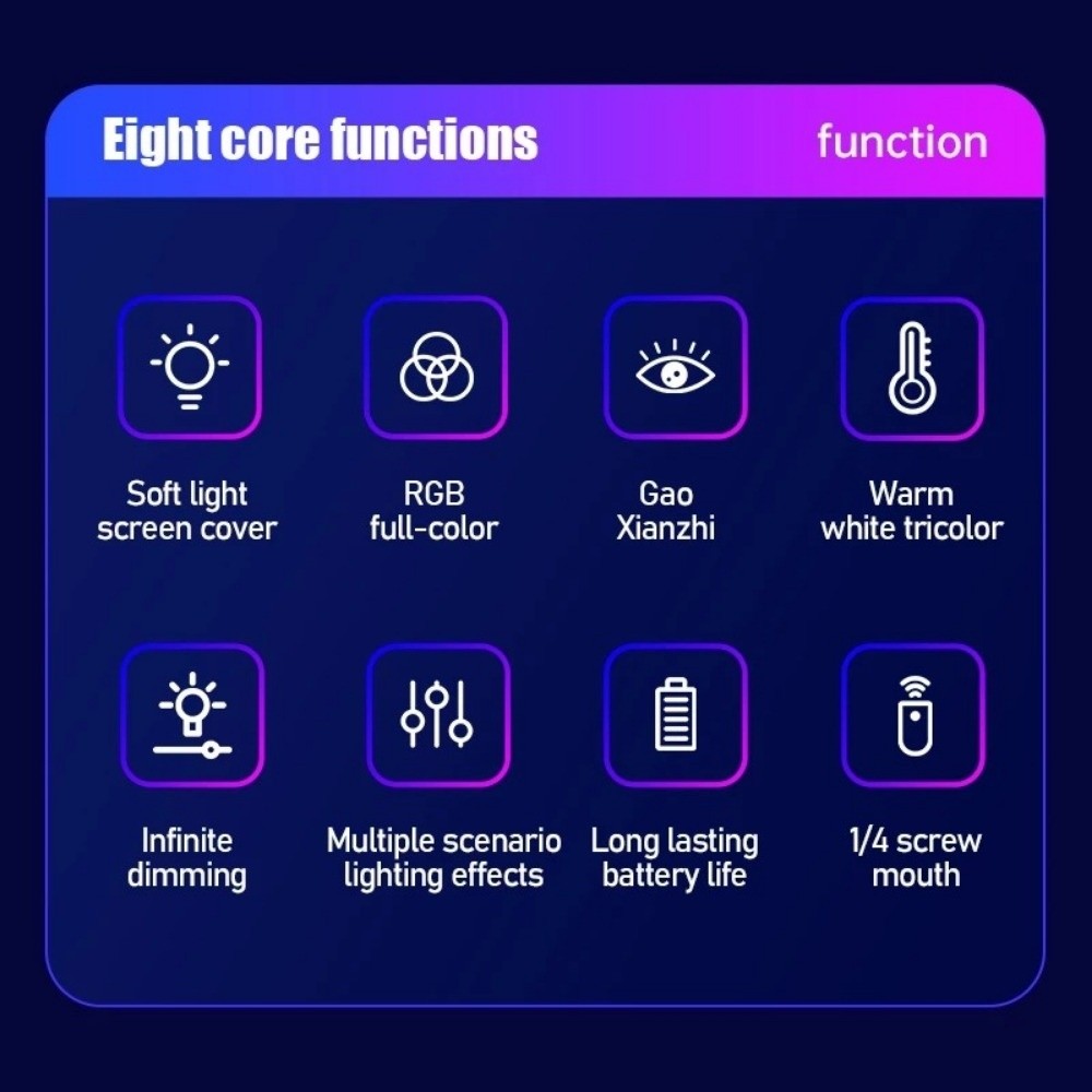 Handheld LED RGB Light Stick C - Photography Lighting Studio ulasan dan harga